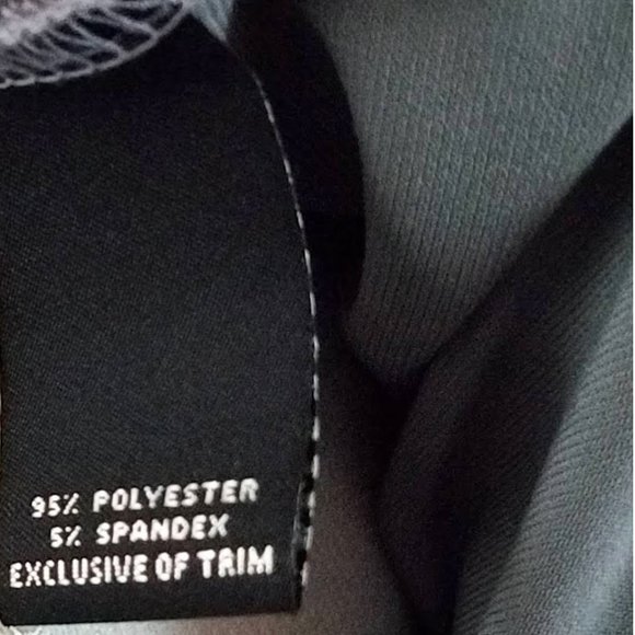 SLIM FACTOR By Investments Silver Shimmer Blouse - Women's M - Picture 7 of 8